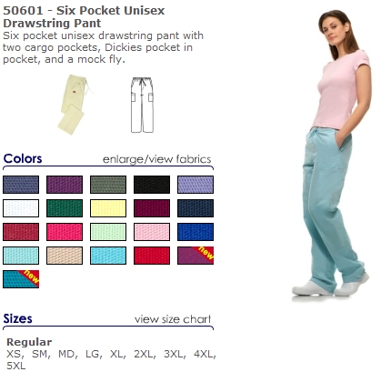 Dickies Color Chart