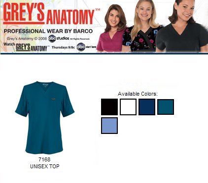 Grey's Anatomy Men' Top 7168