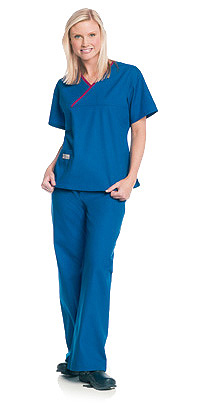 Nursing scrubs uniforms with stretch