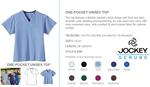 one pocket top colors